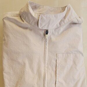 Oakley mens lightweight beige jacket XL 1 owner, worn couple of times